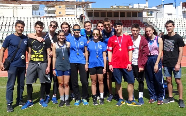 ΓΣ ΝΕΑΠΟΛΗΣ: Πήραν άριστα στο ...διαγώνισμα του Στίβου