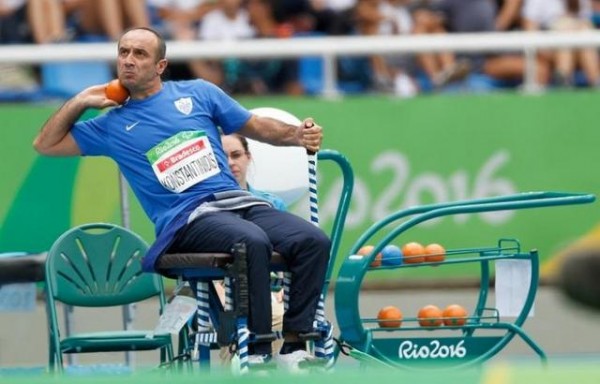 Δεύτερο μετάλλιο για τον Κωνσταντινίδη στους Παραολυμπιακούς του Ρίο
