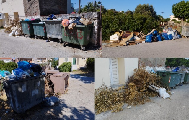 ΑΓΙΟΣ ΛΟΥΚΑΣ ΑΛΙΒΕΡΙΟΥ: Τραγική η κατάσταση με τα σκουπίδια (φωτό)