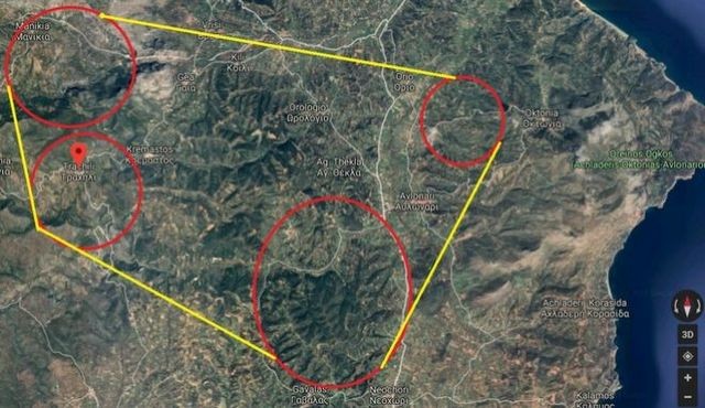 ΦΩΤΙΑ - ΕΥΒΟΙΑ: Ξέσπασε και τέταρτη εστία φωτιάς στο Τραχήλι