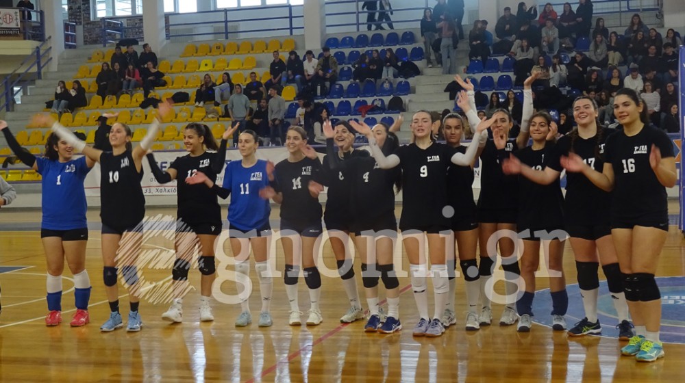 ΣΧΟΛΙΚΑ ΠΡΩΤΑΘΛΗΜΑΤΑ: Σταμάτησαν στη Λάρισα τα κορίτσια του 1ου Λυκείου Χαλκίδας