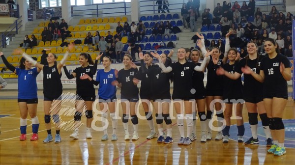 ΣΧΟΛΙΚΑ ΠΡΩΤΑΘΛΗΜΑΤΑ: Σταμάτησαν στη Λάρισα τα κορίτσια του 1ου Λυκείου Χαλκίδας