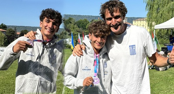ΚΑΓΙΑΚ ΣΛΑΛΟΜ: Τρία μετάλλια στην Ιταλία κέρδισαν ο Γιάννης και ο Δημήτρης Ζάχος