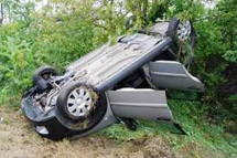 Τροχαίο με ανατροπή στο Μαλακώντα