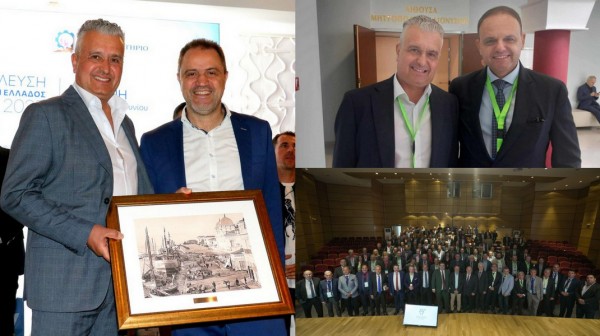 Ο Βαγγέλης Αλεξανδρής στη  Γενική Συνέλευση της Κεντρικής Ένωσης Επιμελητηρίων Ελλάδος