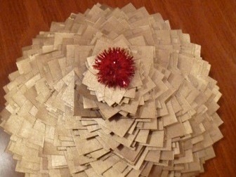 Χειροποίητο χριστουγεννιάτικο δέντρο!