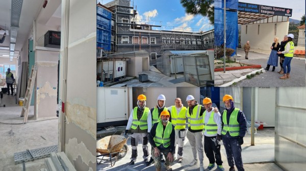 ΚΥΜΗ: Προχωράει το έργο ανακαίνιση και εκσυγχρονισμού του Νοσοκομείου