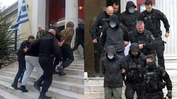 ΧΑΛΚΙΔΑ- ΥΠΟΘΕΣΗ ΡΟΥΜΠΗ: Στη φυλακή και οι τέσσερις οπαδοί του Ολυμπιακού