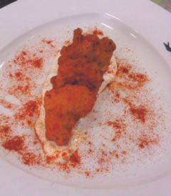 Λουκουμάδες γαρίδας