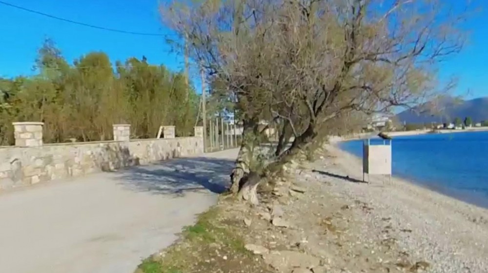 ΑΛΙΒΕΡΙ: Αυτοκίνητο εξετράπη από την πορεία του
