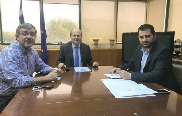 Ο Φάνης Σπανός επισκέφτηκε τον υπουργό Περιβάλλοντος και Ενέργειας