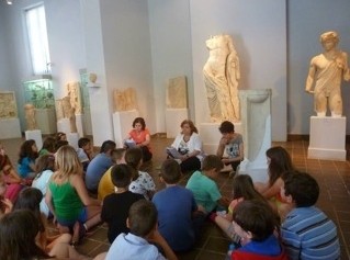 Αφηγήσεις στο Μουσείο σε μαθητές σχολείων της Εύβοιας