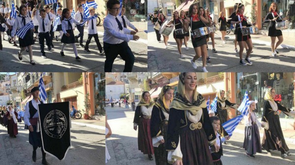 ΚΥΜΗ ΠΑΡΕΛΑΣΗ 28ης ΟΚΤΩΒΡΙΟΥ: Με χάρη και καμάρι τίμησαν την εθνική επέτειο (φωτό)