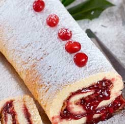 Ρολό με μαρμελάδα