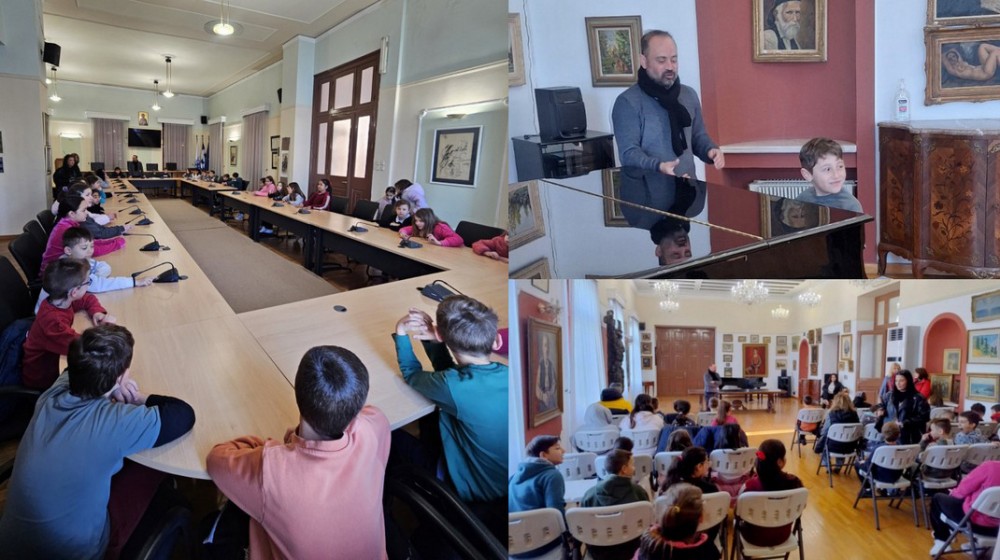 ΧΑΛΚΙΔΑΣ: Οι μαθητές του 20ου Δημοτικού είπαν στον αντιδήμαρχο για τα κτηριακά προβλήματα του σχολείου τους