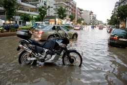 Πλημμύρισε η Κάρυστος