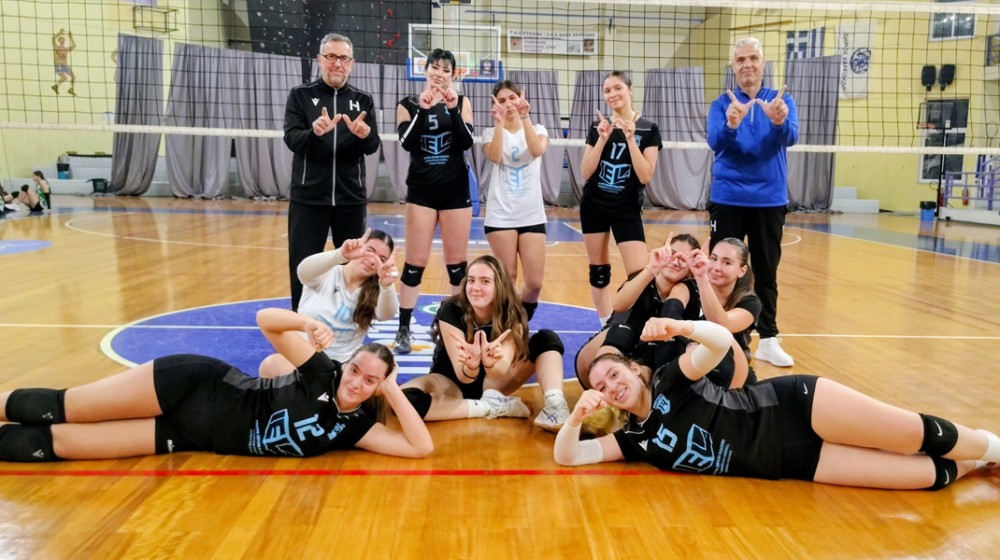 ΗΡΑΚΛΗΣ ΧΑΛΚΙΔΑΣ-ΚΟΡΑΣΙΔΕΣ: Στην κορυφή, χωρίς χαμένο σετ, μετά από 6 παιχνίδια!