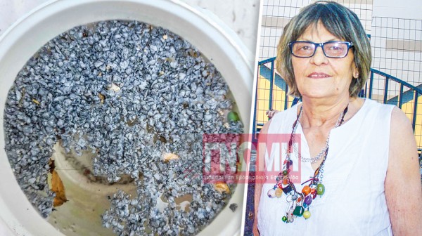 ΧΑΛΚΙΔΑ-ΔΕΛΤΑ: Εγινε μαύρο το μπαλκόνι της