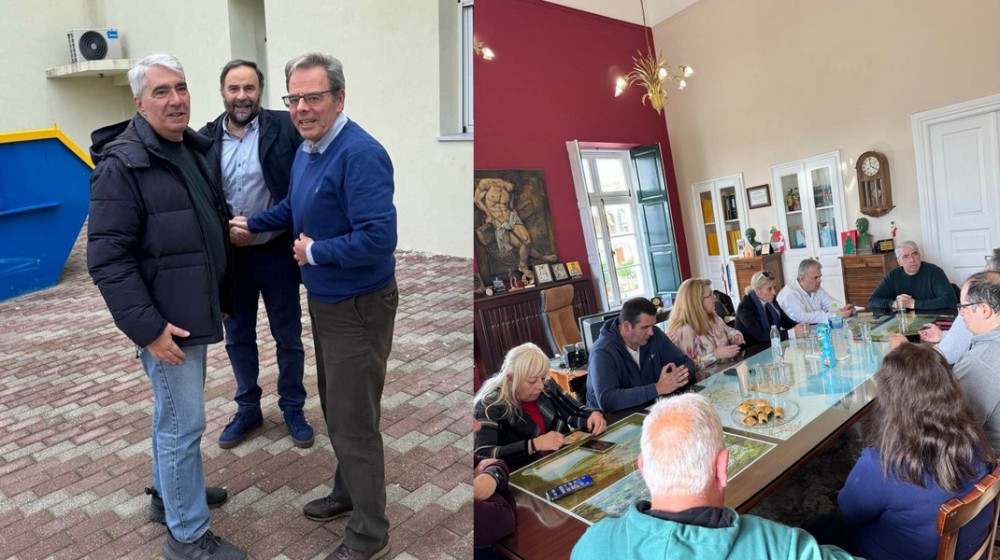 ΣΙΜΟΣ ΚΕΔΙΚΟΓΛΟΥ:  Ενημέρωση στην Κάρυστο για το Ιστορικό Υποθηκοφυλακείο της πόλης