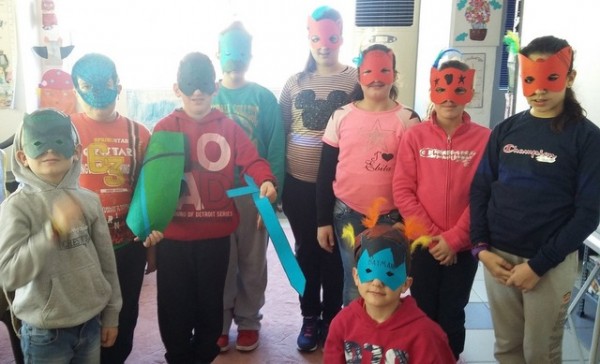 Στο ρυθμό του καρναβαλιού οι μαθητές των Στροπώνων