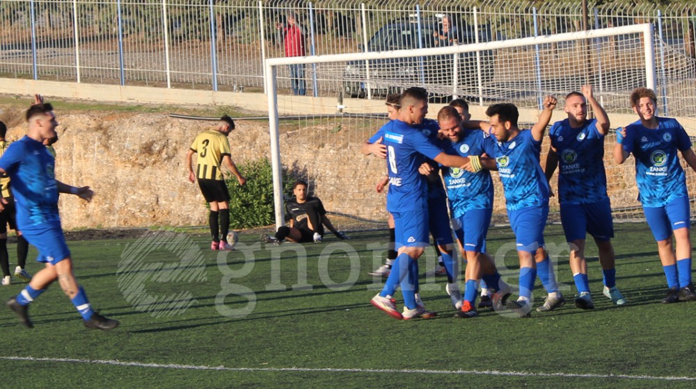 ΟΛΥΜΠΟΣ ΓΥΜΝΟΥ-ΑΥΛΩΝΑΡΙ 1-0: Ήρθε στα ίσια του με γκολ του Δημήτρη Ντούρμα