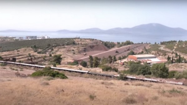 ΚΑΤΑΓΓΕΛΙΑ: Κινδυνεύει να καταστραφεί από φωτιά ο ταινιόδρομος της ΛΑΡΚΟ στην Εύβοια