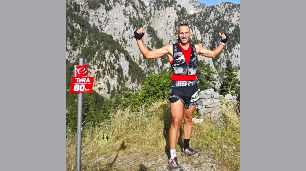 Ο Βασίλης ...κατάπιε χιλιόμετρα παρά τον καύσωνα!