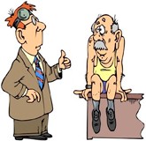 Ένας 95χρονος στο γιατρό