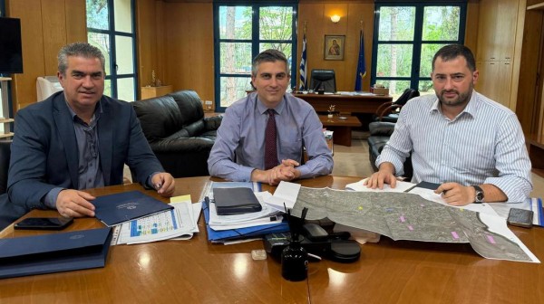 Ο Φάνης Σπανός συναντήθηκε με τον Υπουργό Υποδομών και Μεταφορών