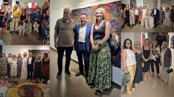 ΧΑΛΚΙΔΑ: Εγκαίνια με επιτυχία για την έκθεση του Τμήματος Εικαστικής Αναζήτησης του Εργαστηρίου Τέχνης