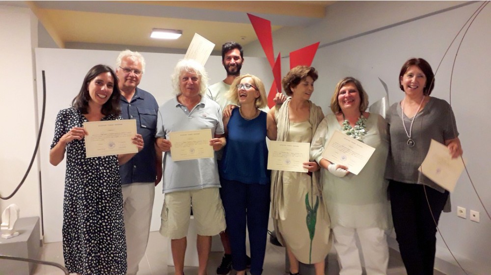 ΕΡΓΑΣΤΗΡΙ ΤΕΧΝΗΣ ΧΑΛΚΙΔΑΣ: Αποχαιρετισμός στους δασκάλους γλυπτικής  Ρένα και Γιώργο Καραχάλιο