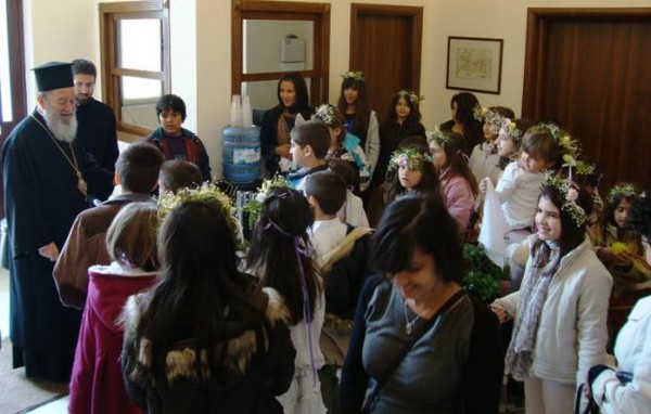 Είπαν τα κάλαντα του Λαζάρου