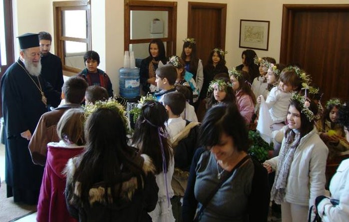 Είπαν τα κάλαντα του Λαζάρου