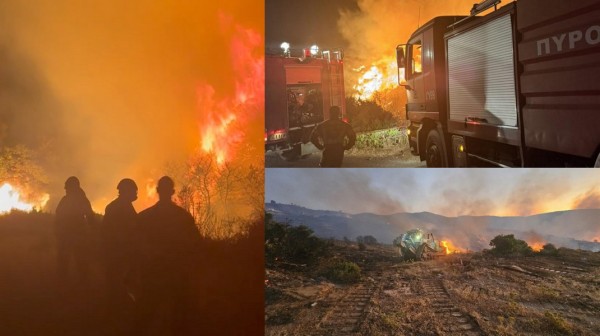 Συνελήφθη 52χρονος για την φωτιά στα Μεσοχώρια Καρυστίας