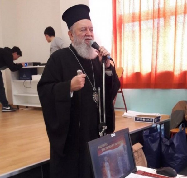 Ο Μητροπολίτης επισκέφτηκε το 6ο Γυμνάσιο Χαλκίδας