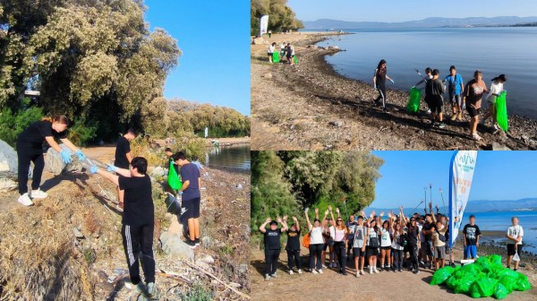 ΧΑΛΚΙΔΑ: Δράση καθαρισμού της ακτής στην περιοχή της Λιανής Άμμου