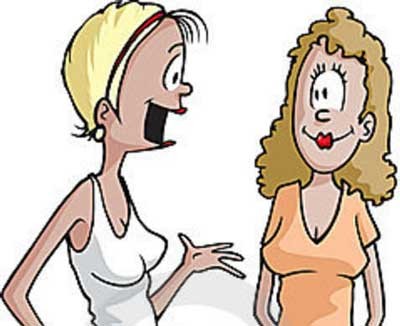 Όταν οι γειτόνισσες συζητούν