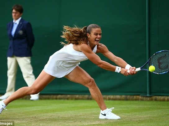 Αντεξε για ένα σετ η Σάκκαρη και αποχαιρέτησε το Γουίμπλεντον