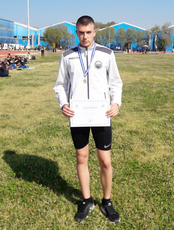 ΕΥΒΟΪΚΟΣ ΓΑΣ: Χρυσό μετάλλιο στα εμπόδια για τον Παλαιολόγο Μπρούζο