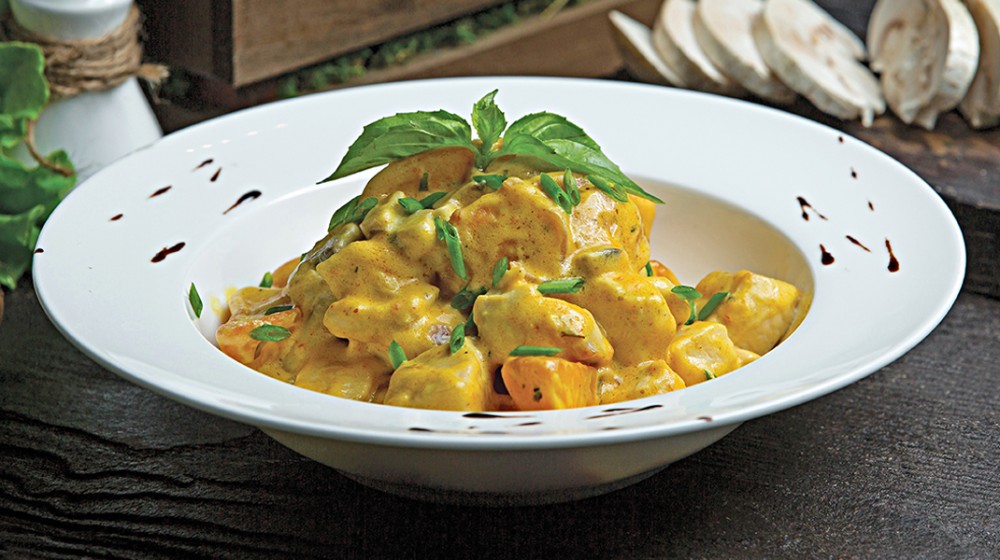 Κοτόπουλο με κάρυ ...αλλιώς