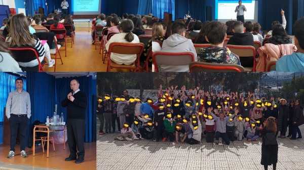 ΧΑΛΚΙΔΑ: Υποδέχτηκαν τηλεοπτικό μετεωρολόγο οι μαθητές του 9ου Δημοτικού Σχολείου