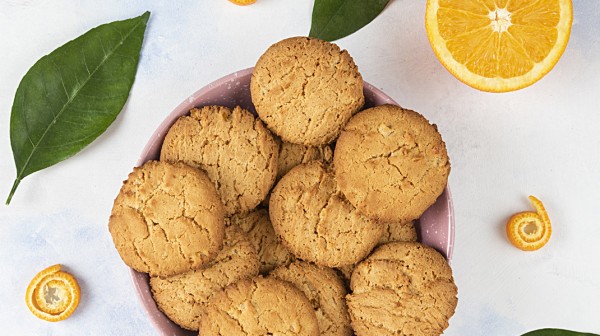 Μπισκότα πορτοκαλιού