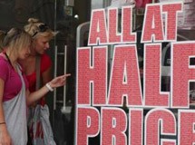 Μείωση πωλήσεων κατά 10%