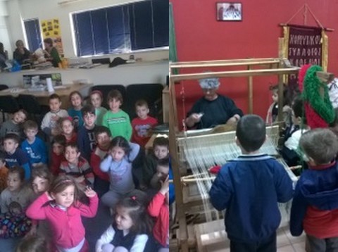 Άκουσαν παραμύθια και γνώρισαν τον αργαλειό