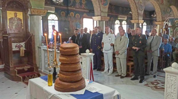 ΧΑΛΚΙΔΑ: Οι έφεδροι αξιωματικοί τιμάνε τη μνήμη του Αγίου Νικήτα