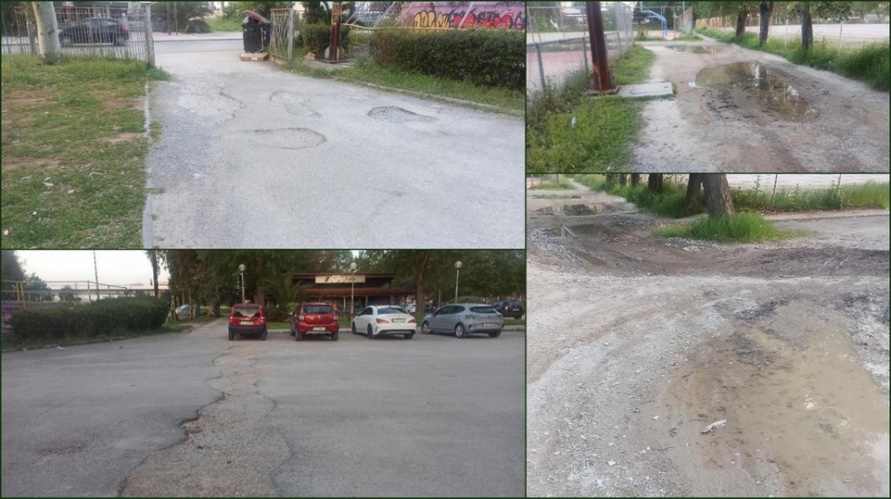 ΧΑΛΚΙΔΑ: Εικόνες εγκατάλειψης και ...σεληνιακό τοπίο στο Πάρκο του Βούρκου