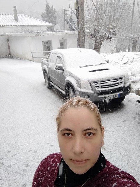 Η Εύβοια στα λευκά - Πού χρειάζονται αλυσίδες