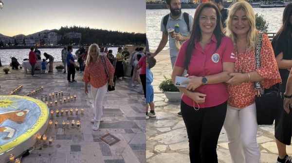 ΧΑΛΚΙΔΑ: Φτιάχνουν τον ήλιο του Αλέξανδρου στο στρογγυλό της παραλίας