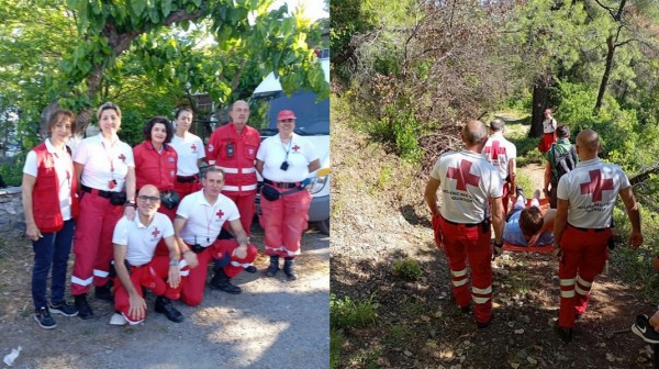 Σημαντική η συμβολή του Ερυθρού Σταυρού στην Προσκυνηματική Διαδρομή στον Όσιο Ιωάννη Ρώσο