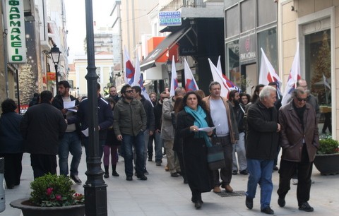 Συλλαλητήριο του ΠΑΜΕ στην Αβάντων